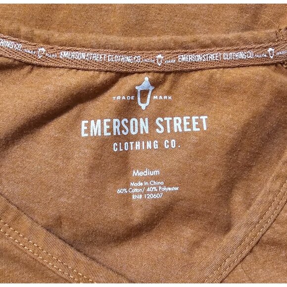 Texas Longhorns Women’s Long Sleeve V-Neck Shirt – Size Medium | Emerson Street - Picture 3 of 8